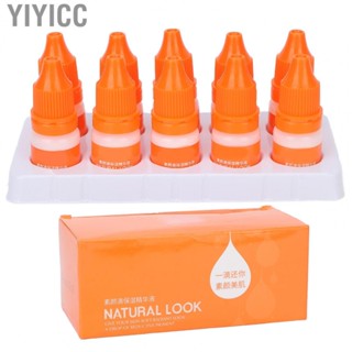 Yiyicc Moisturizing Serum  10pcs 5ml Plump Skin Nourishing Face Serum Sodium Hyaluronate  for Women for Skin Care