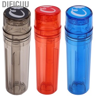 Dificuu Spices Grinder  Transparent Design Herb Grinder Simple Operation  for Travel