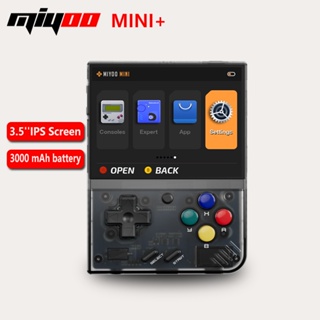 Miyoo เครื่องเล่นเกมคอนโซล หน้าจอ IPS HD 3.5 นิ้ว แบบพกพา ขนาดเล็ก แนวเรโทร