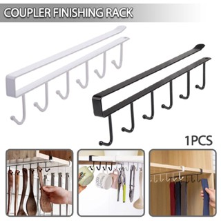 Multifunctional Kitchen Iron Hook Cabinet Storage Rack Under-Cabinet Hanger Rack