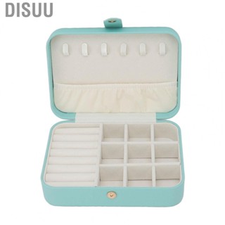 Disuu Travel Jewelry Case Small Portable Display Storage Box For Rings Ear