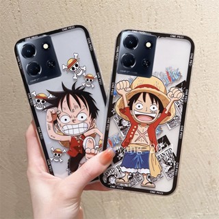 พร้อมส่ง ใหม่ เคสโทรศัพท์มือถือ ซิลิโคนนุ่ม ใส บางมาก กันกระแทก ลายการ์ตูนลูฟี่ สําหรับ Infinix Note 30 Pro VIP 30i Hot 30 Play NFC Smart 7 Plus HD 4G 5G