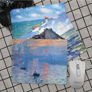 Claude Monet Art DIY ออกแบบรูปแบบเกม แผ่นรองเมาส์ด้านบน ขายส่ง แผ่นรองเมาส์เล่นเกม