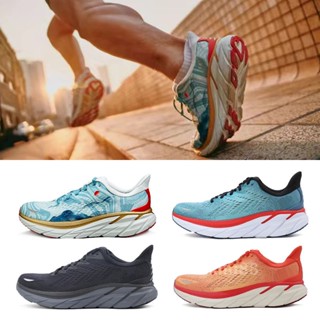 Hoka ONE Clifton 8 รองเท้ากีฬา รองเท้าวิ่งลําลอง ดูดซับแรงกระแทก สําหรับผู้ชาย และผู้หญิง