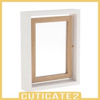 [Cuticate2] กรอบรูปไม้ แบบหมุนได้ สําหรับห้องนอน