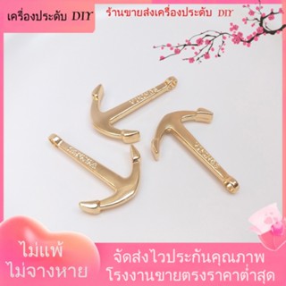 💖เครื่องประดับ DIY ขายส่ง💖จี้หัวเข็มขัด ชุบทอง 14k อุปกรณ์เสริม สําหรับทําสร้อยข้อมือ เชือกหนัง DIY[หัวเข็มขัดเชื่อมต่อ/สร้อยคอ/สร้อยข้อมือ/กําไลข้อมือ]