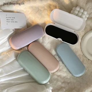 [JBTH] กล่องเก็บแว่นตากันแดด สายตาสั้น แบบพกพา สีครีม น่ารัก เดินทาง นักเรียน เรียบง่าย [JB]