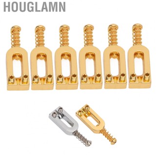 Houglamn Electric Guitar Tremolo Saddles Bridge Saddle U Shaped for Improve and Maintain