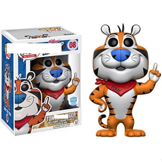 Funko Pop! ไอคอนโฆษณา: Tony The Tiger #08 - Funko Shop 3000 ชิ้น (พร้อมตัวป้องกัน)