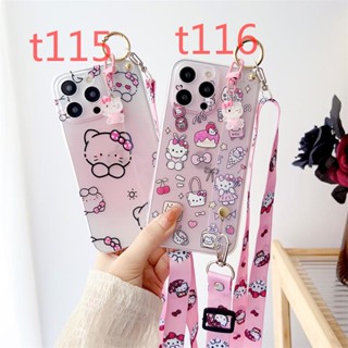 เคสโทรศัพท์มือถือ พร้อมสายคล้อง สําหรับ Xiaomi Redmi Note 12 12S 11S 10S 9S 11 10 9 8 7 Pro Max 9T 10C 9A 9C 12C 11A