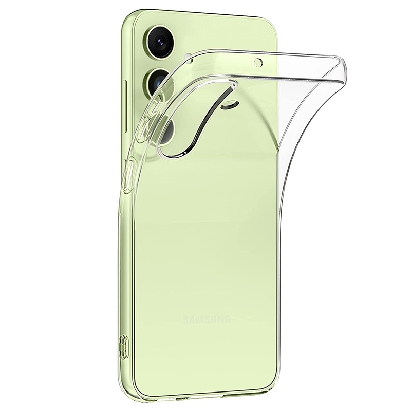 เคสโทรศัพท์มือถือ ซิลิโคนนิ่ม แบบใส บางพิเศษ สําหรับ Samsung Galaxy A56 A36 A26 A16 A06S A06 S24 FE A25 A15 A05S A05 A55 A35 A54 A34 A24 A14 A04S A04