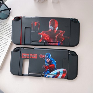 เคสซิลิโคนนิ่ม ลายการ์ตูน Marvel Spiderman สําหรับ Nintendo Switch