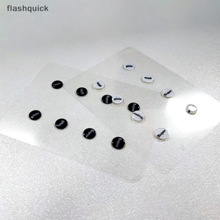 Flashquick 1 แพ็ค แผ่นรองเมาส์ แก้วสเก็ต DIY สากล จุด แผ่นรองเมาส์ สติกเกอร์ สําหรับเล่นเกม แผ่นรองเมาส์ กันลื่น ดี