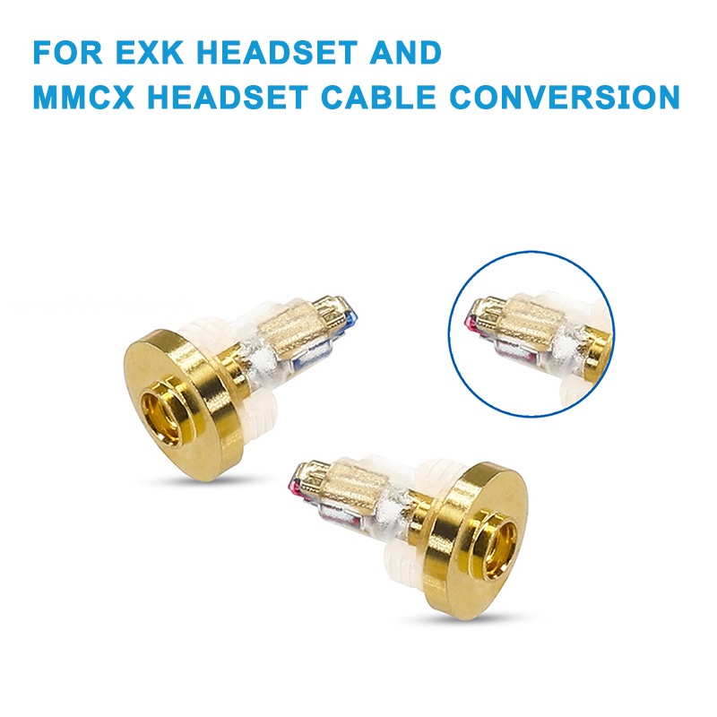 เหมาะสําหรับ MDR-EXK/EX1000/EX800/7550 หูฟัง Pins EXK ถึง MMCX หญิง Adaptor