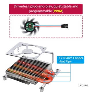 ใหม่ พัดลมระบายความร้อน แบบบางพิเศษ สําหรับ Raspberry Pi 4B RPI 4B