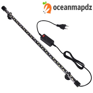 Oceanmapdz ไฟตู้ปลา กันน้ํา ปลั๊ก EU / US โคมไฟใต้น้ํา LED โคมไฟน้ําจืด พืชน้ําจืด ไฟสีตู้ปลา โคมไฟ