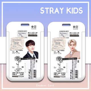 สินค้าขายดี ซองใส่บัตร ลาย StrayKids Fang Xian Lee Min Ho Seo Changbin Hwang Hyun Chen Han Ji Cheng Lee Long Fu Kim Seung Min Leung Jingyin จัดส่งที่รวดเร็ว