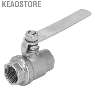 Keaostore Eye Wash Diverter Valve  Faucet Rust Free Silver Multifunctional Brass for Home