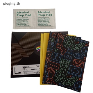 Piqging สติกเกอร์เทป กันลื่น แฮนด์เมด DIY สําหรับติดตกแต่งเมาส์ สเก็ต