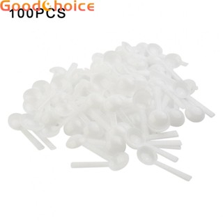 【Good】Spoon For Milk Powder Gram Scoop Plastic White 50 Pcs Cosmetic Packaging【Ready Stock】