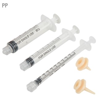 PP 3 ชิ้น Pet Syringe Dispenser Professional Cat Dog Medicine Feeder สำหรับแมวสุนัขสัตว์เล็ก