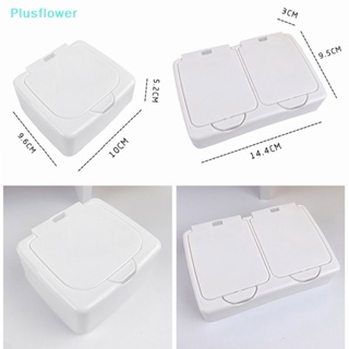 &lt;Plusflower&gt; กล่องพลาสติกน่ารัก พร้อมฝาปิด สําหรับเก็บเครื่องประดับ