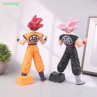 [TinChingT] โมเดลฟิกเกอร์อนิเมะ Dragon Ball Red Hair Son Goku ของเล่นสําหรับเด็ก [ใหม่]