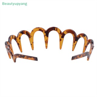 [Beautyupyang] ที่คาดผมพลาสติก รูปฟันฉลาม สําหรับผู้หญิง 1 ชิ้น