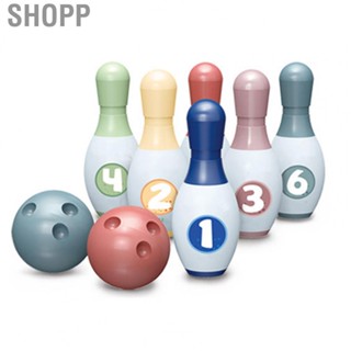 Shopp Kids Bowling Set  2 Bumping Balls Puzzle Games 6 Toddler for Outdoor Game