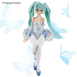 [ProsperityUs] โมเดลฟิกเกอร์ PVC อนิเมะ Hatsune Miku Kawaii ขนาด 15 ซม. สําหรับเก็บสะสม