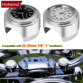 Hotwind เครื่องวัดอุณหภูมินาฬิกา หน้าปัดเรืองแสง 22-25 มม. อุปกรณ์เสริม สําหรับรถจักรยานยนต์ B1S1