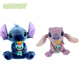 ตุ๊กตาฟิกเกอร์ รูปการ์ตูนอนิเมะ Nkodok Stitch แบบนิ่ม เหมาะกับของขวัญคริสต์มาส ของเล่นบรรเทาความเครียด สําหรับเด็ก