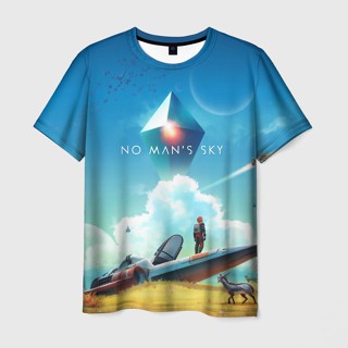 เสื้อยืด พิมพ์ลาย No Mans SKY 3 มิติ สําหรับผู้ชาย