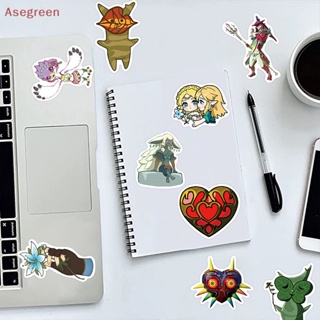 [Asegreen] สติกเกอร์ ลาย Tears of the Kingdom of Zelda Graffiti สําหรับติดตกแต่งรถยนต์ กระเป๋าเดินทาง แล็ปท็อป ไดอารี่ อัลบั้มโทรศัพท์ ตู้เย็น DIY 50 ชิ้น