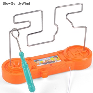 Blowgentlywind ของเล่นเขาวงกตไฟฟ้าช็อต เกมทดลองวิทยาศาสตร์ ตลก สําหรับเด็ก BGW