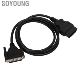 Soyoung OBD2 Cable Flexible Direct Replacement EPI050012 16Pin Male To Female Rubber Protection Faster Conduction for Auto