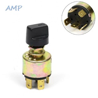 ⚡READYSTOCK⚡10A 24VDC 4 Position 3 6A 120VAC Auto Fan B-C-H B-C-L Elector Rotary Switch Gold