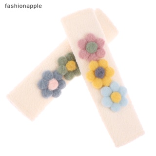 [fashionapple] ปลอกหุ้มสายเข็มขัดนิรภัย ลายดอกไม้ แบบนิ่ม 1 ชิ้น