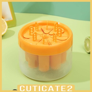 [Cuticate2] แม่พิมพ์ไอศกรีม พร้อมแท่งปลดง่าย สําหรับปาร์ตี้ฤดูร้อน