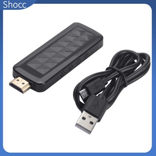 Shocc อะแดปเตอร์แปลง Hdmi เป็น Displayport 4k 30hz Hd Hdmi เข้ากันได้กับสายเคเบิล Dp สําหรับเกมคอนโซลมอนิเตอร์