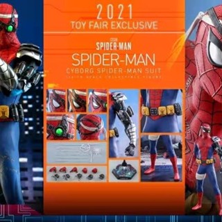 [Spot new products] spot free shipping HotToys HT VGM51 exhibition limited mechanical Spider-Man ordinary version HGCY