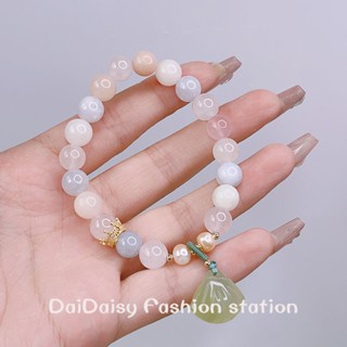 Daidaisy √♥ สร้อยข้อมือ ประดับลูกปัด สีแคนดี้ สําหรับผู้หญิง และนักเรียน