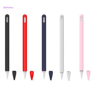 Doublebuy เคสแท็บเล็ต ซิลิโคนนิ่ม สําหรับ Apple Pencil 2