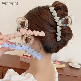 [highbuying] กิ๊บติดผมหางม้า เจลลี่ รูปปู ขนาดใหญ่ สไตล์วินเทจ แฟชั่นฤดูร้อน สําหรับผู้หญิง