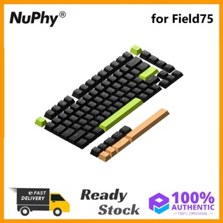 ปุ่มกดคีย์บอร์ด NuPhy Noether &amp; Gravity Shine-through PC ของแท้ สําหรับ Field75