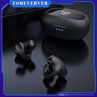 ONIKUMA Ear Clip-on True Wireless Bluetooth-compatible Air Conduction Earphones CVC Call Noise Cancelling Mic HiFi Sports Headset fore