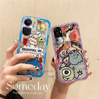 เคสโทรศัพท์มือถือแบบนิ่ม TPU กันกระแทก ลายการ์ตูนมอนสเตอร์มหาวิทยาลัย สําหรับ OPPO Reno10 Reno10 Pro+ Plus 5G OPPO A78 4G 2023 OPPOReno10 Pro 5G