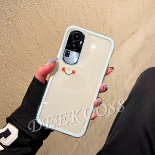 เคสโทรศัพท์มือถือ แบบนิ่ม ลายหน้ายิ้ม สําหรับ OPPO Reno10 Pro Plus Pro+ 5G 2023 Reno 10 10Pro Reno10Pro+