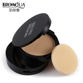 JULYSTAR Face Mineral Base Pressed Powder Matte Makeup Concealer Control Oil Base เครื่องสำอางแต่งหน้า