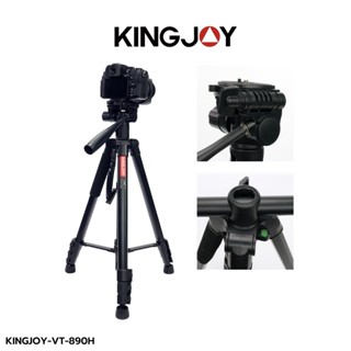 Kingjoy VT-890H Tripod Hand-held Portable Design Fit ขาตั้งกล้อง แบบ 3 ขา พร้อมด้ามจับ พกพาสะดวก